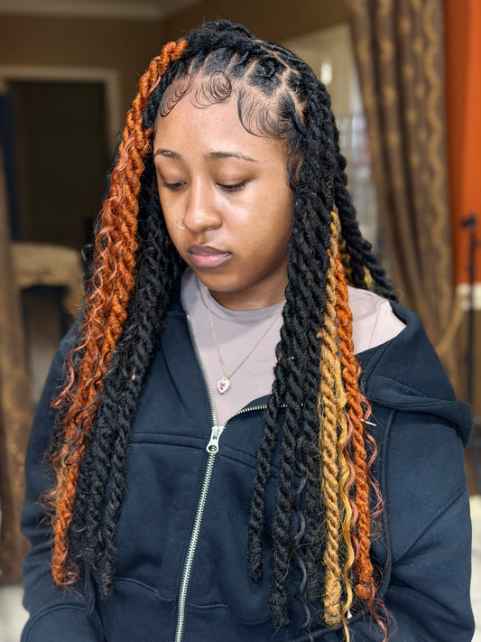 Boho Invisible Locs