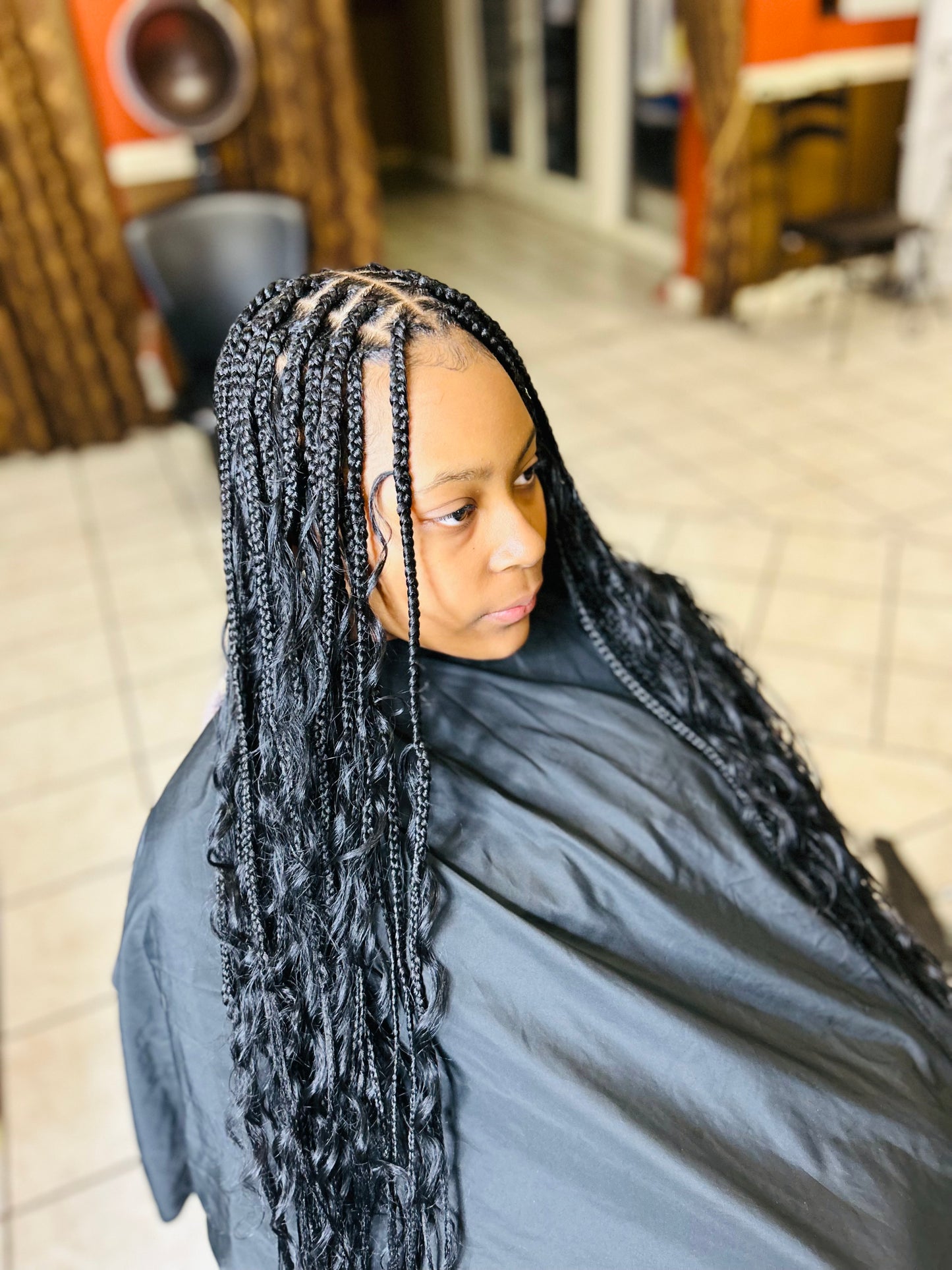 Bohemian Knotless Braids