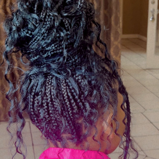 Bohemian Knotless Braids