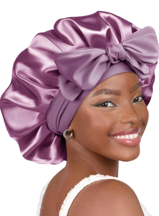 “No Lint In My Locs” | Satin Silk Bonnet